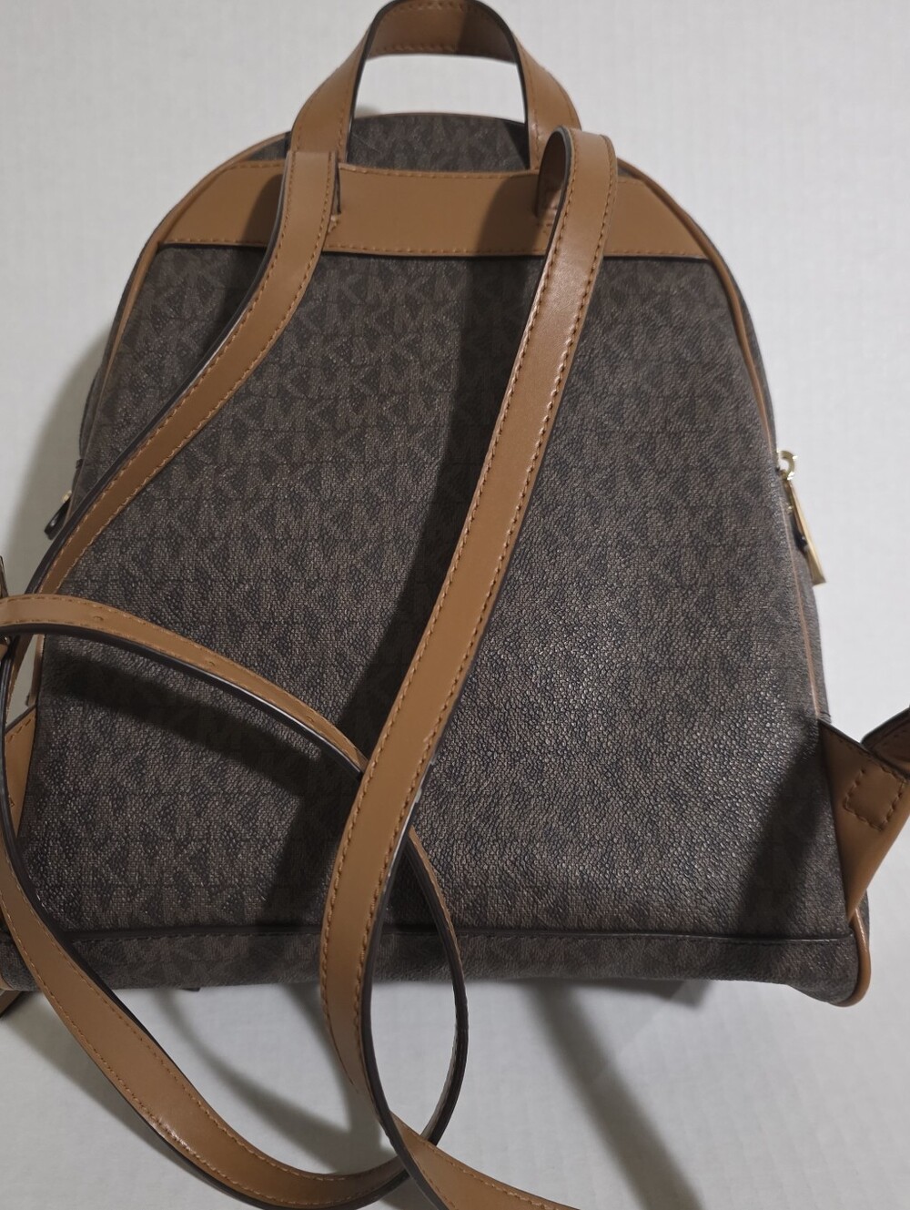 Michael Kors Women Brown Backpack - Picture 5 of 6